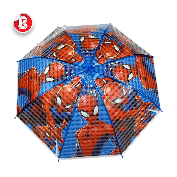 عکس اصلی چتر بچگانه طرح مرد عنکبوتی